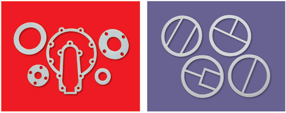 Soft Fibration PTFE Sealing Sheet